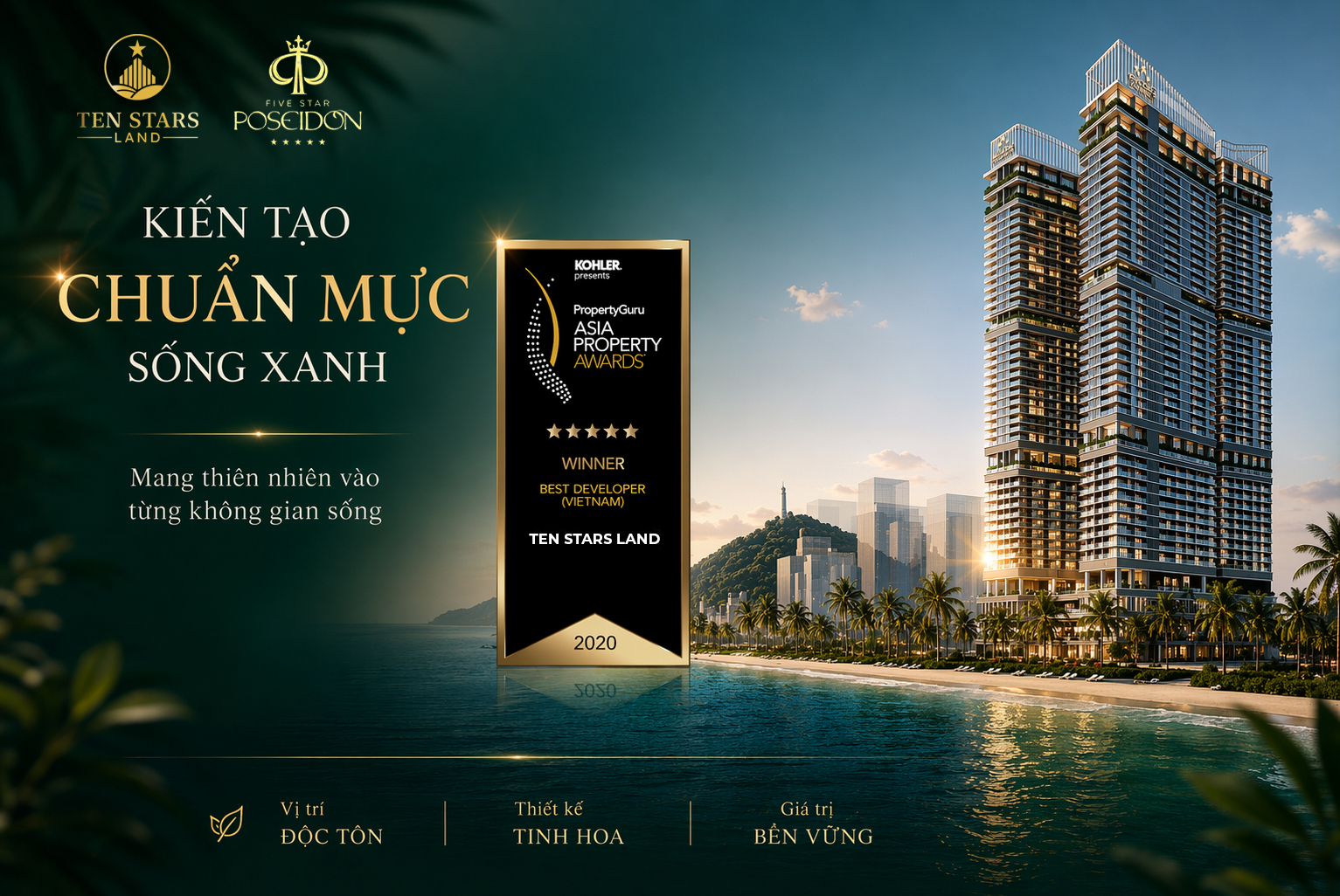 Nhận diện thương hiệu TEN STARS LAND