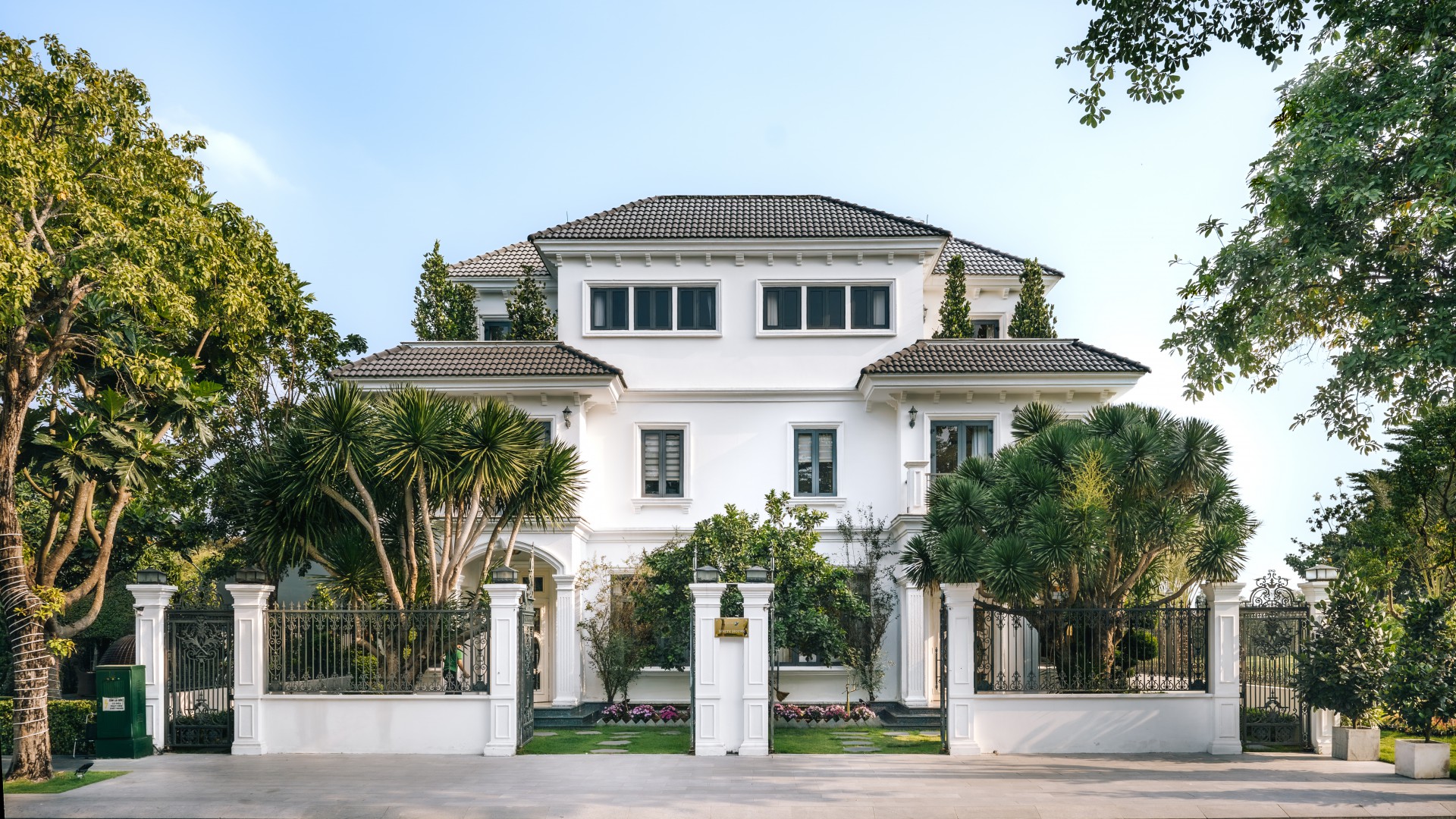 Nhà mẫu biệt thự 500m